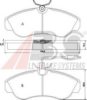 CITRO 425119 Brake Pad Set, disc brake